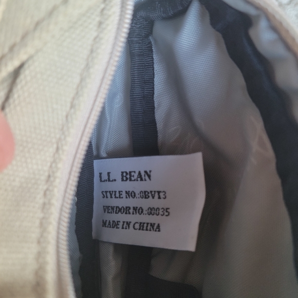 LL Bean Canvas Mini crossbody - Picture 5 of 6